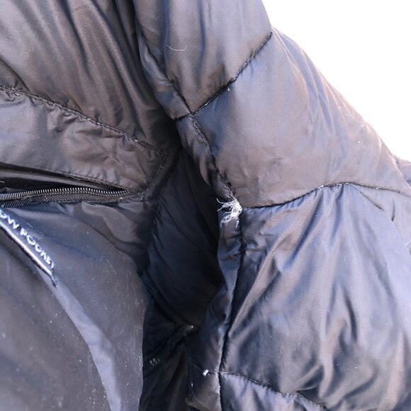 VINTAGE The North Face Nuptse Black 800 Series Jacket Large - Picture 2 of 13